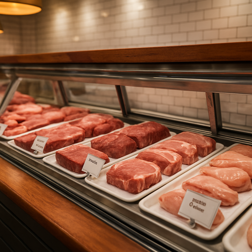 Crystal Creek meat case